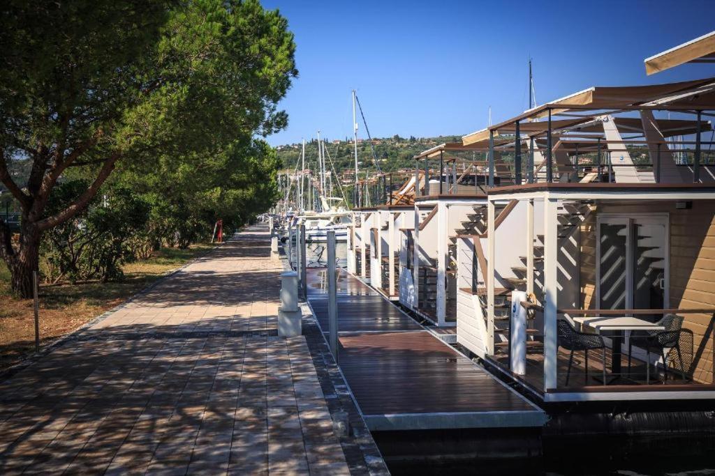 Villa Floating Sea House Aurora Portorose Esterno foto