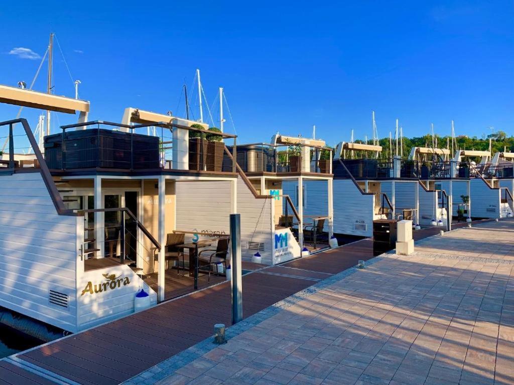 Villa Floating Sea House Aurora Portorose Esterno foto