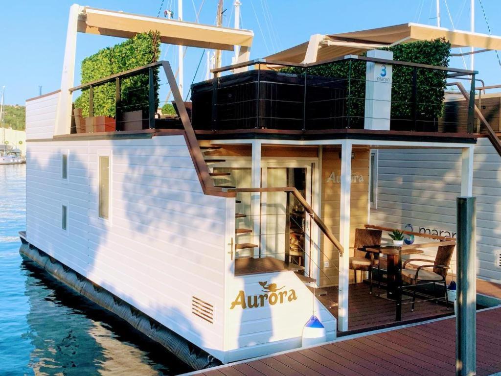Villa Floating Sea House Aurora Portorose Esterno foto