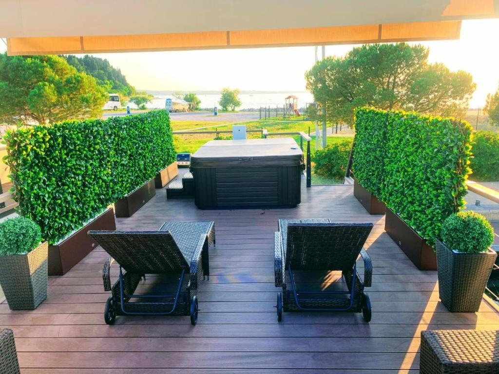 Villa Floating Sea House Aurora Portorose Esterno foto