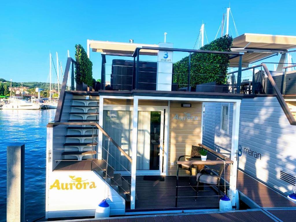 Villa Floating Sea House Aurora Portorose Esterno foto
