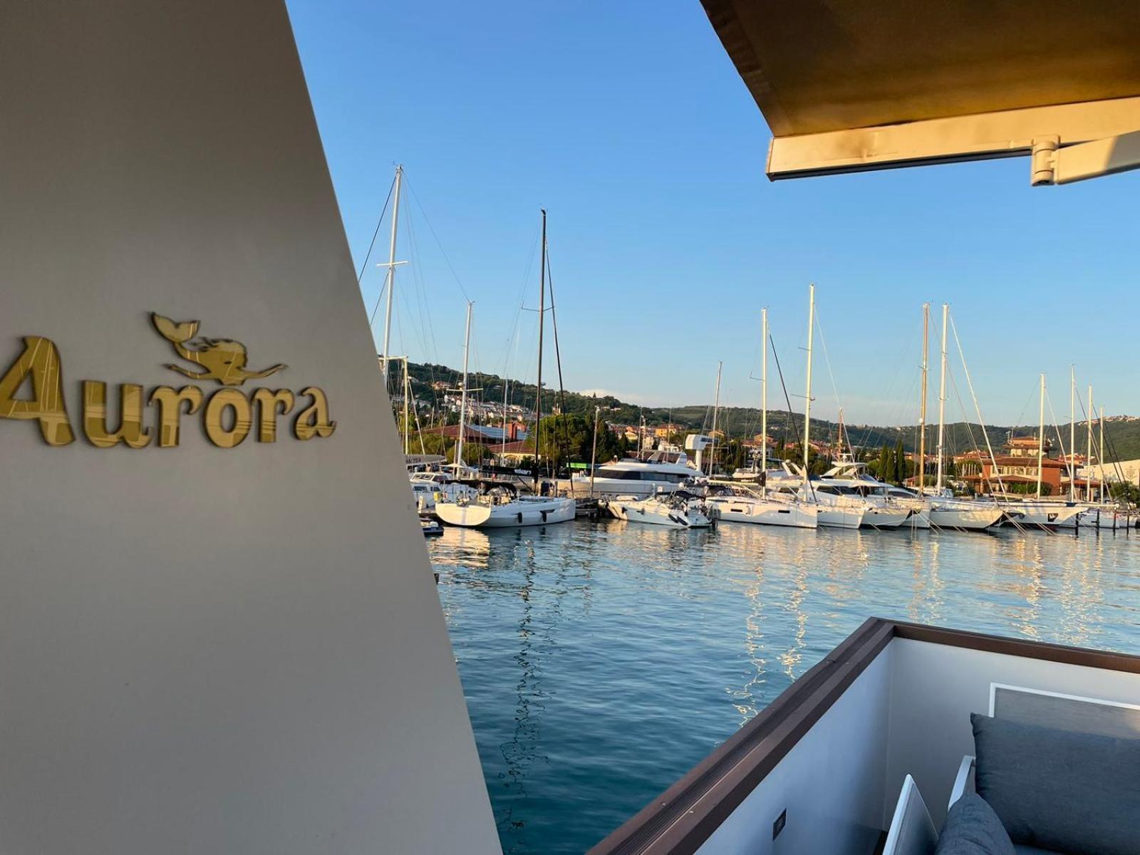 Villa Floating Sea House Aurora Portorose Esterno foto