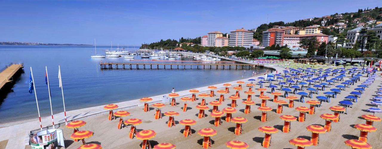 Villa Floating Sea House Aurora Portorose Esterno foto