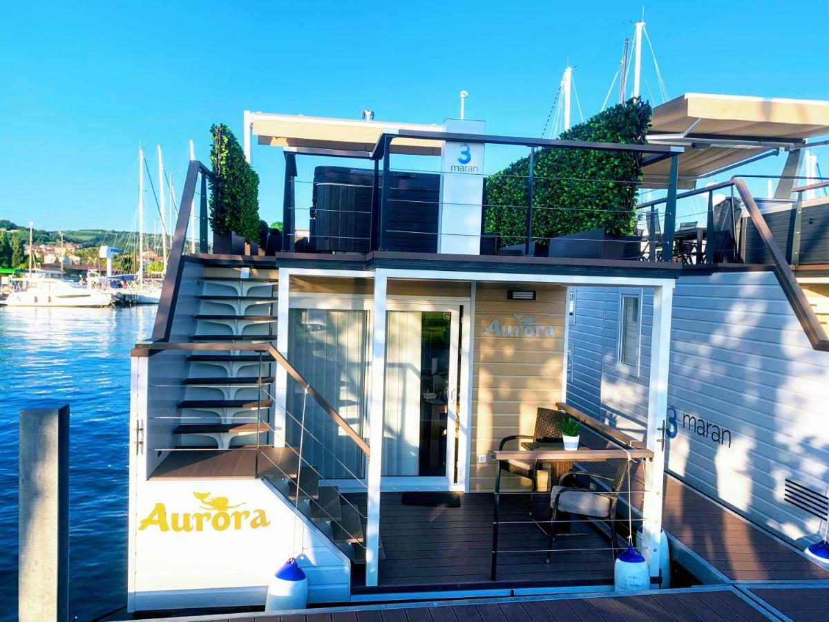 Villa Floating Sea House Aurora Portorose Esterno foto